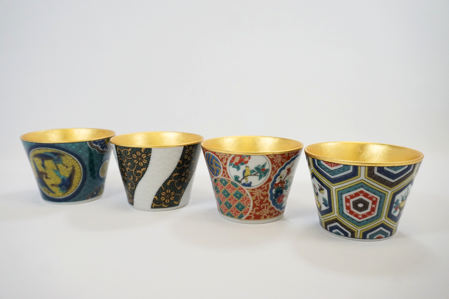 Kutani ware old Kutani free cup